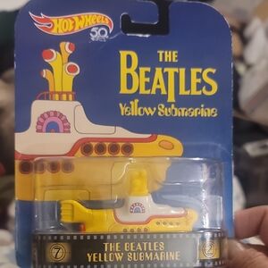 Hot Wheels Beatles Yellow Submarine Collectible Car